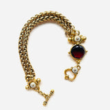 PULSERA CHI GRANATE