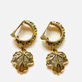 PENDIENTES DELFA DORADO