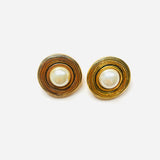 PENDIENTES BLOUNT DORADO