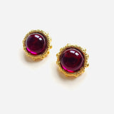 PENDIENTES MAT MORADO
