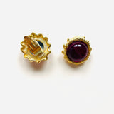 PENDIENTES MAT MORADO