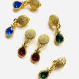PENDIENTES DONAT AZUL