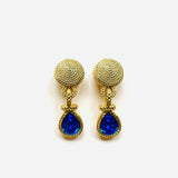 PENDIENTES DONAT AZUL